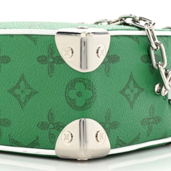 Louis Vuitton x Virgil Abloh Vintage Green Monogram Mini Soft Trunk - Picture 8 of 14